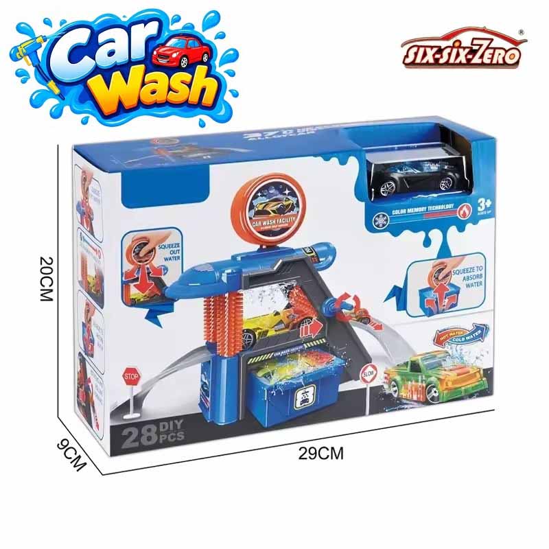 اسباب بازی کارواش ماشین مدل Car Wash Six Six Zero 660/S122 | کارواش ماشین کودک